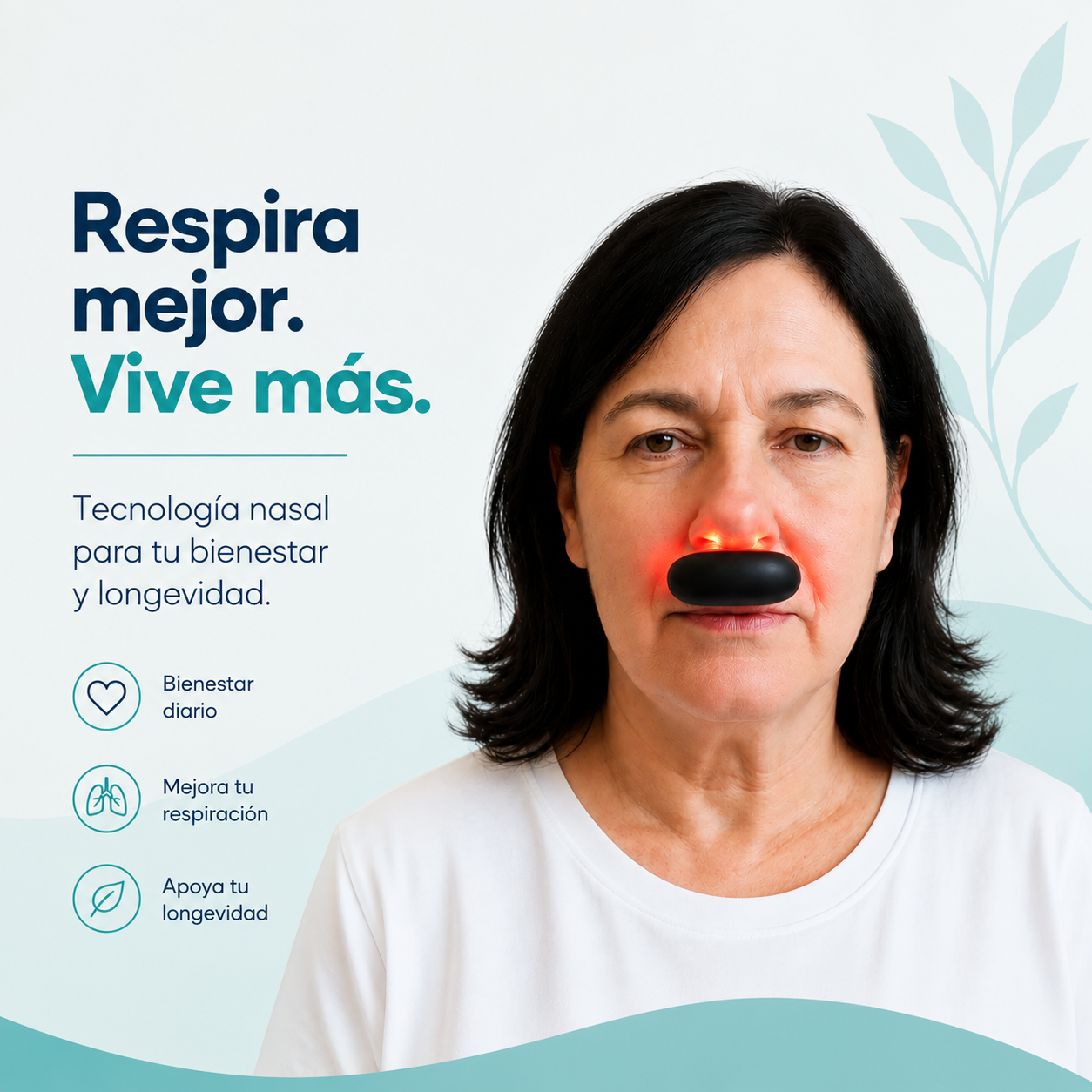 Nasalux Terapia Nasal de Luz Roja