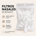 Filtros nasales